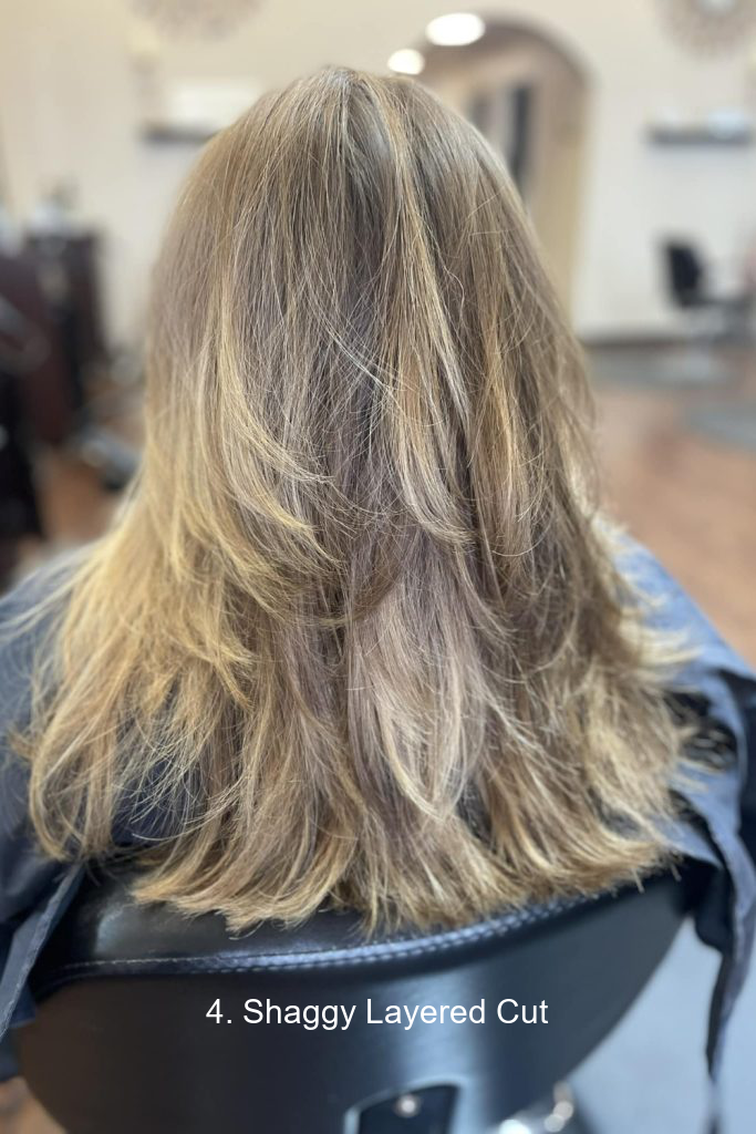 4. Shaggy Layered Cut