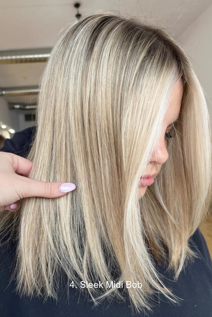4. Sleek Midi Bob