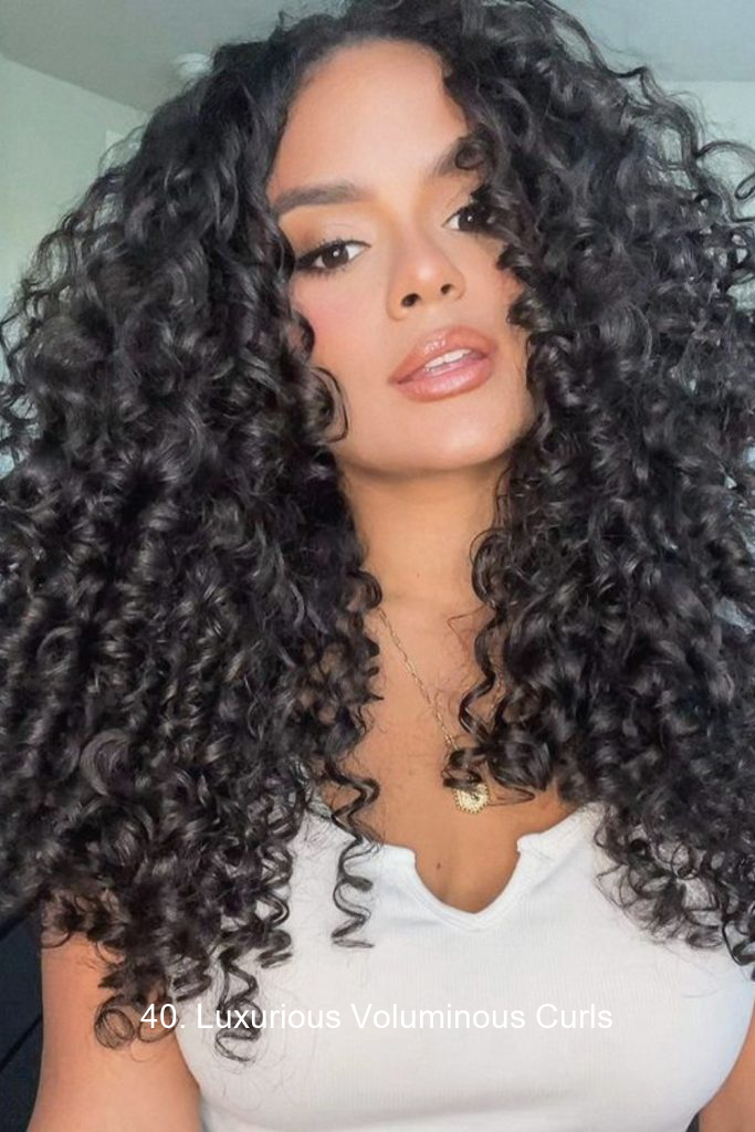 40. Luxurious Voluminous Curls