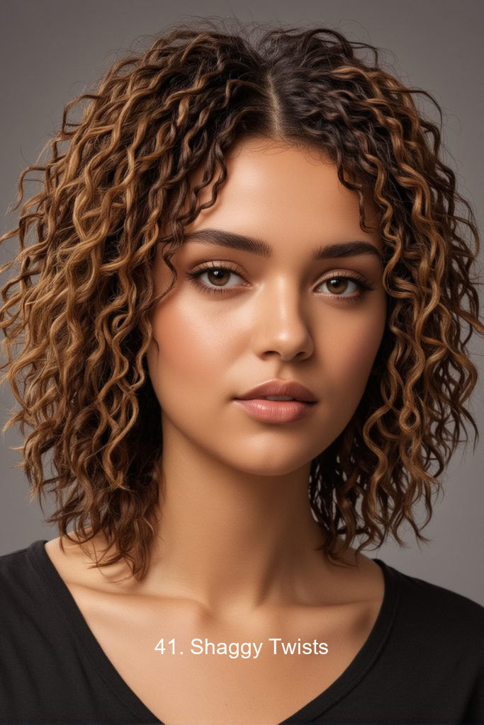 41. Shaggy Twists