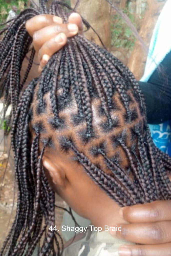44. Shaggy Top Braid