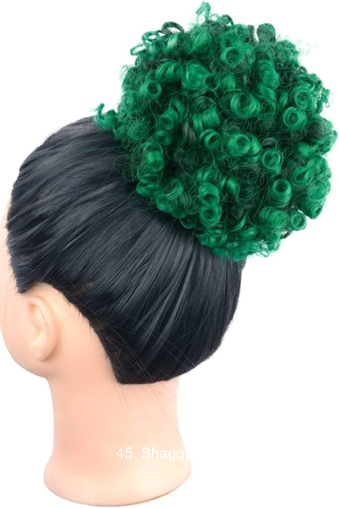45. Shaggy Bun