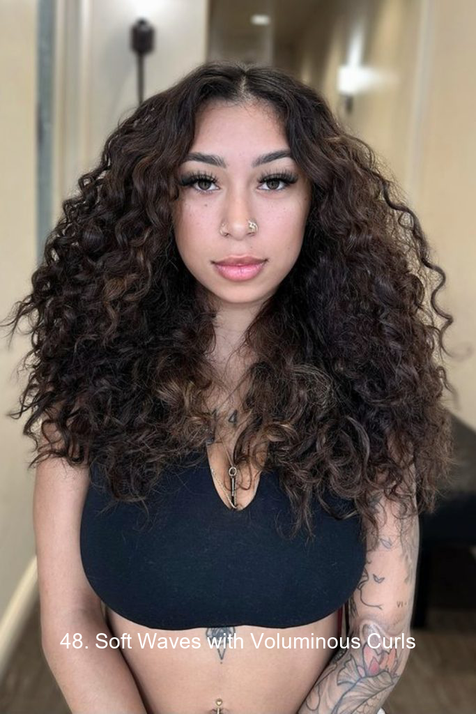 48. Soft Waves with Voluminous Curls