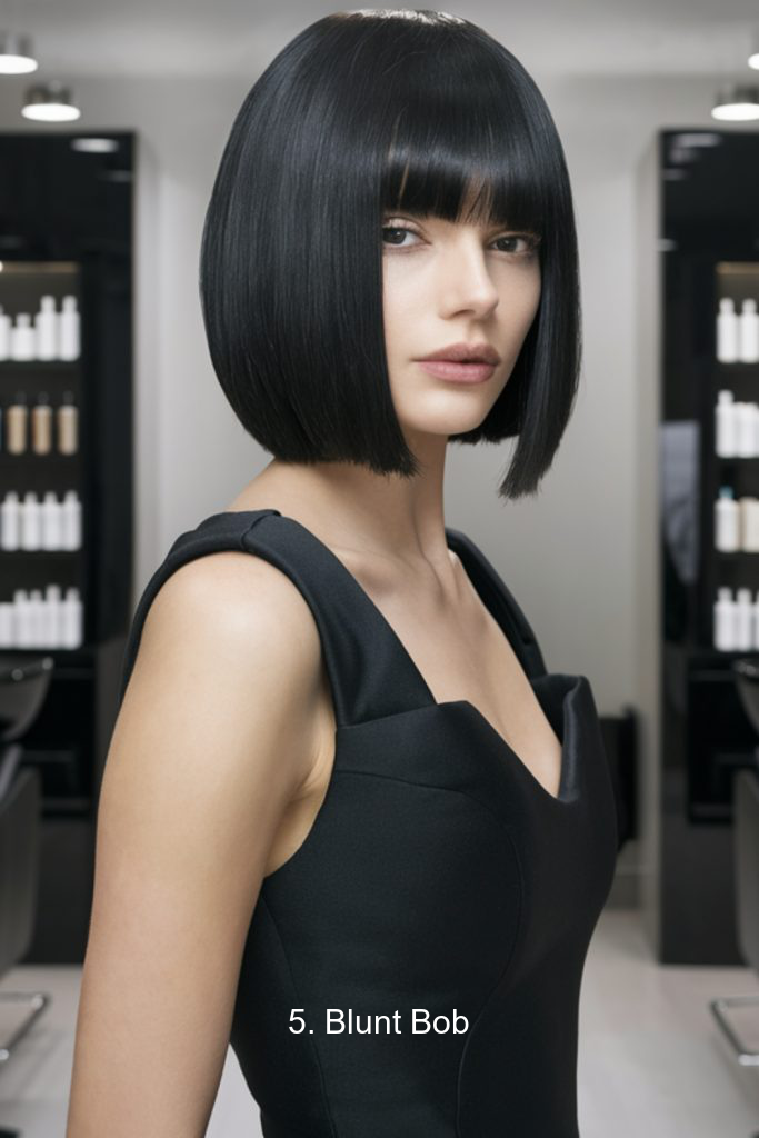 5. Blunt Bob