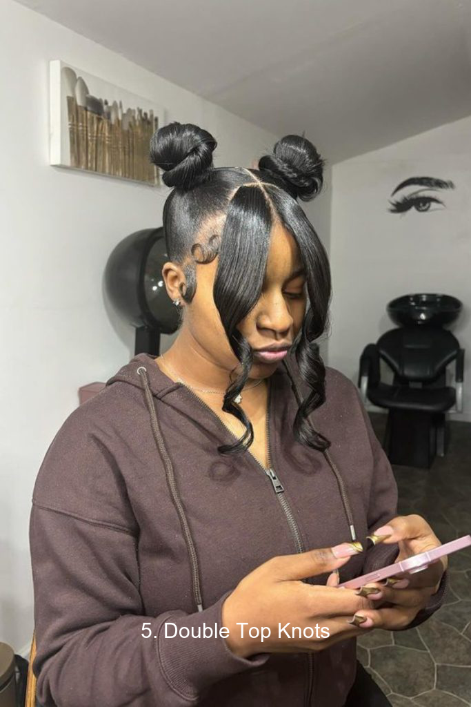 5. Double Top Knots