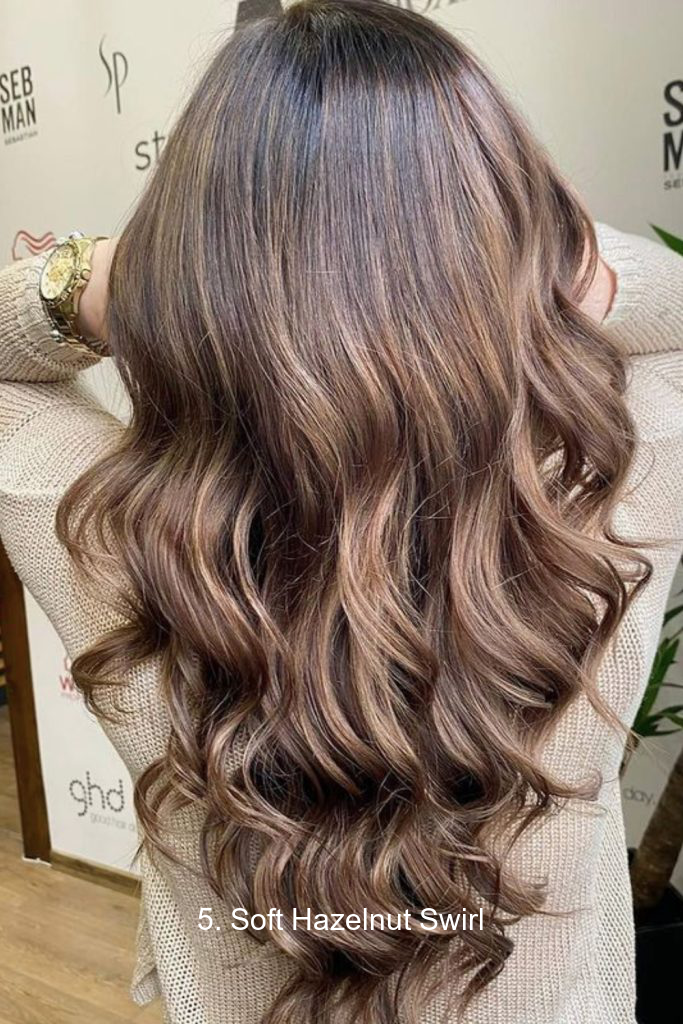 5. Soft Hazelnut Swirl