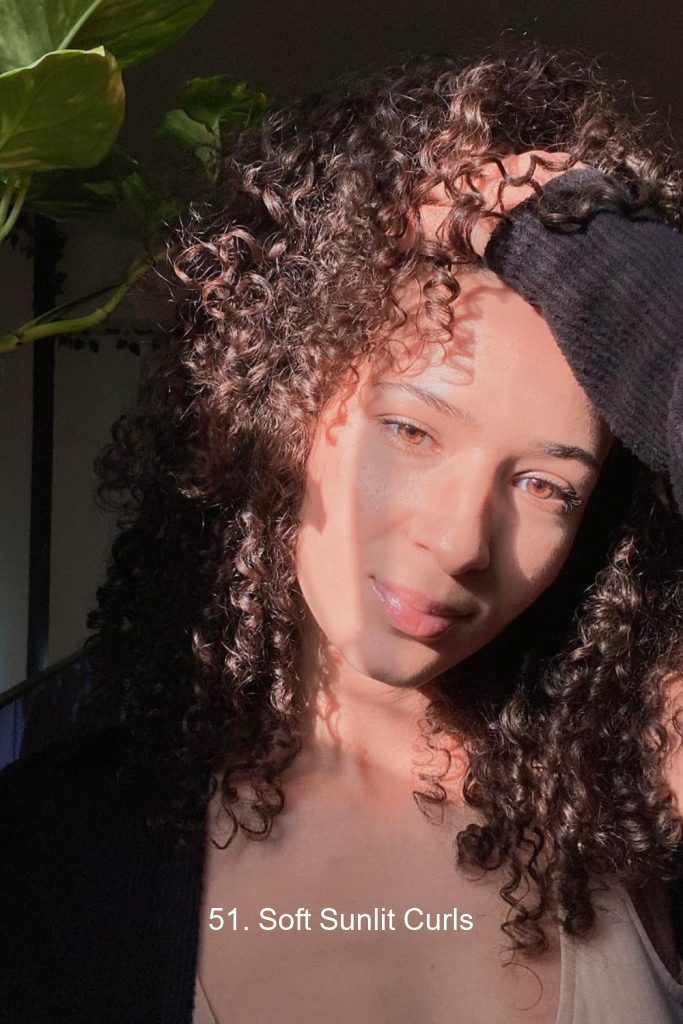 51. Soft Sunlit Curls