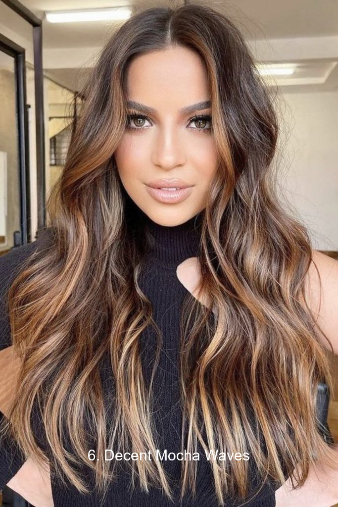6. Decent Mocha Waves