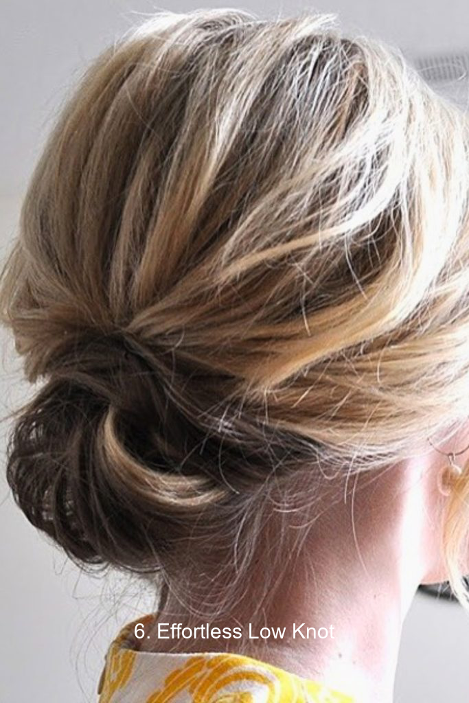 6. Effortless Low Knot