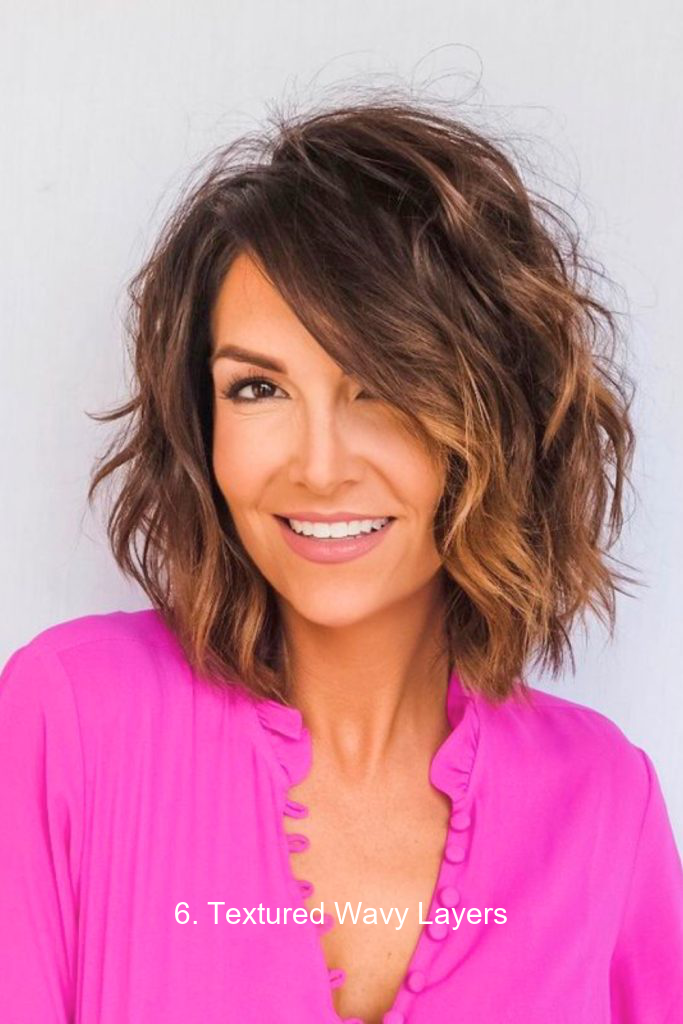 6. Textured Wavy Layers