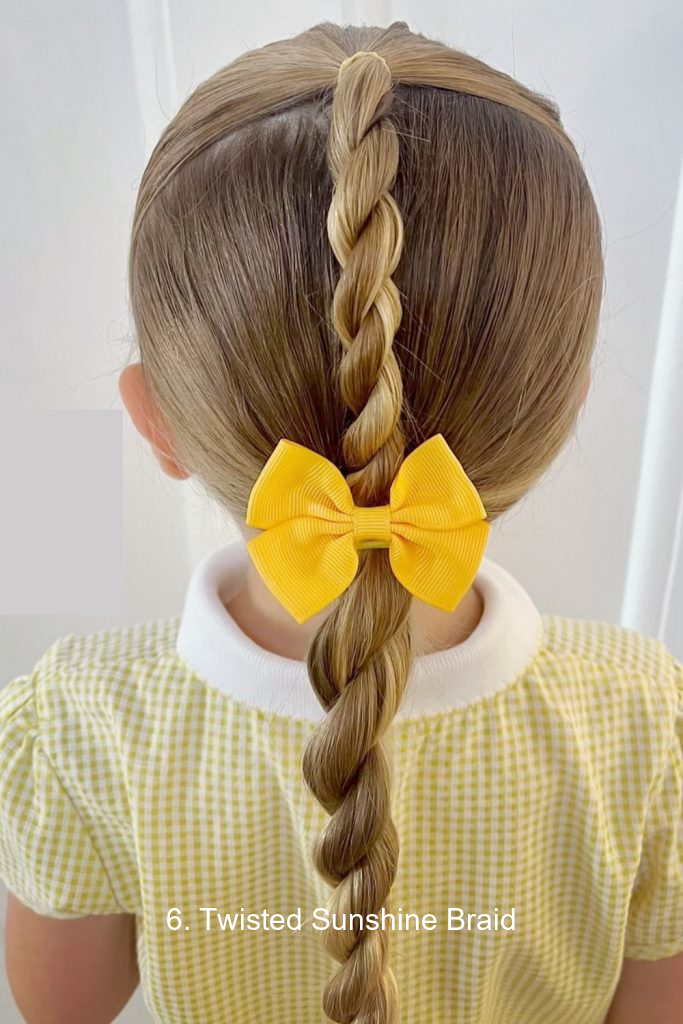 6. Twisted Sunshine Braid