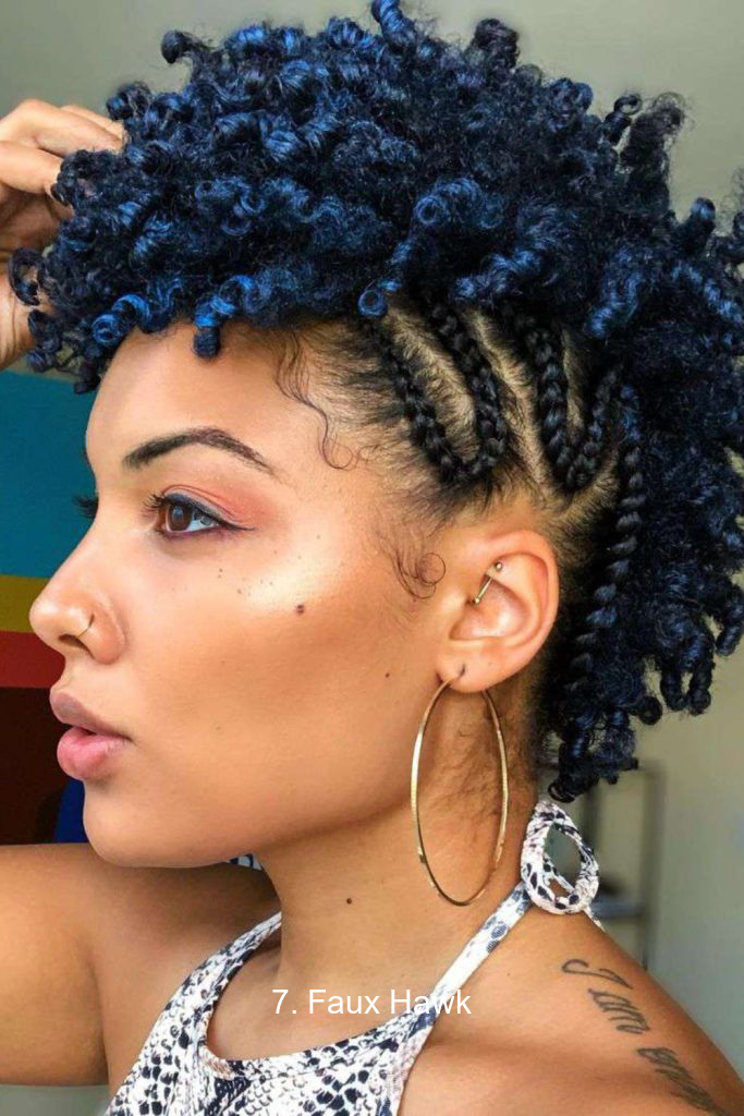 7. Faux Hawk