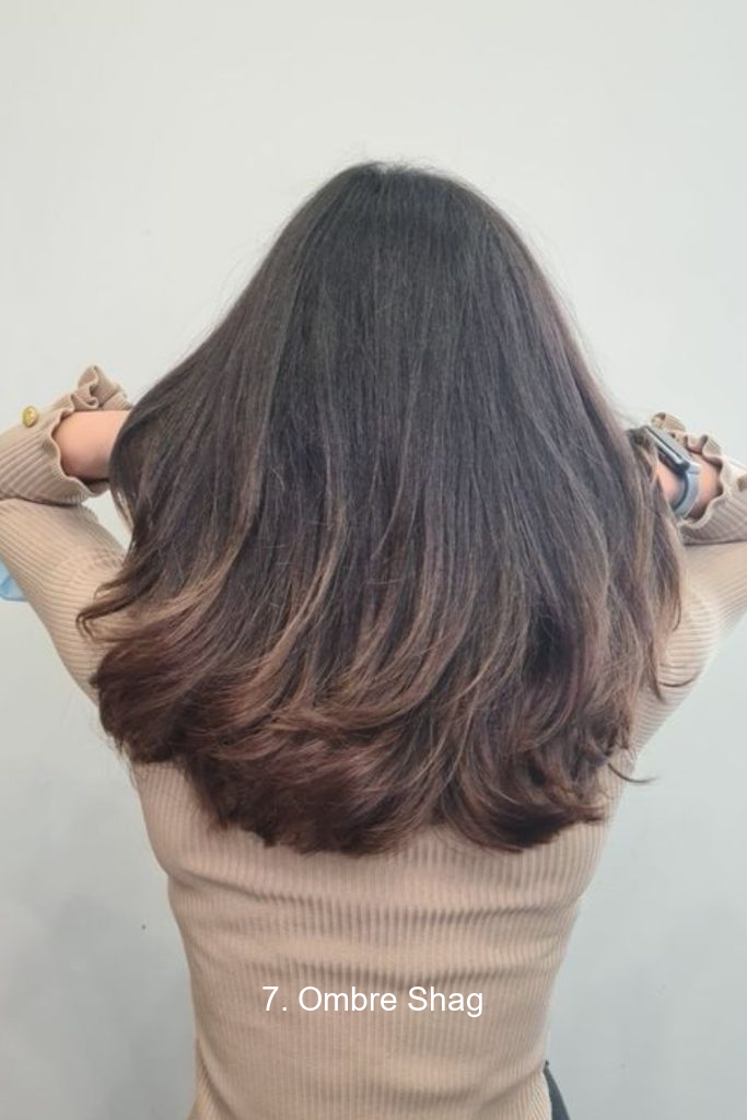 7. Ombre Shag