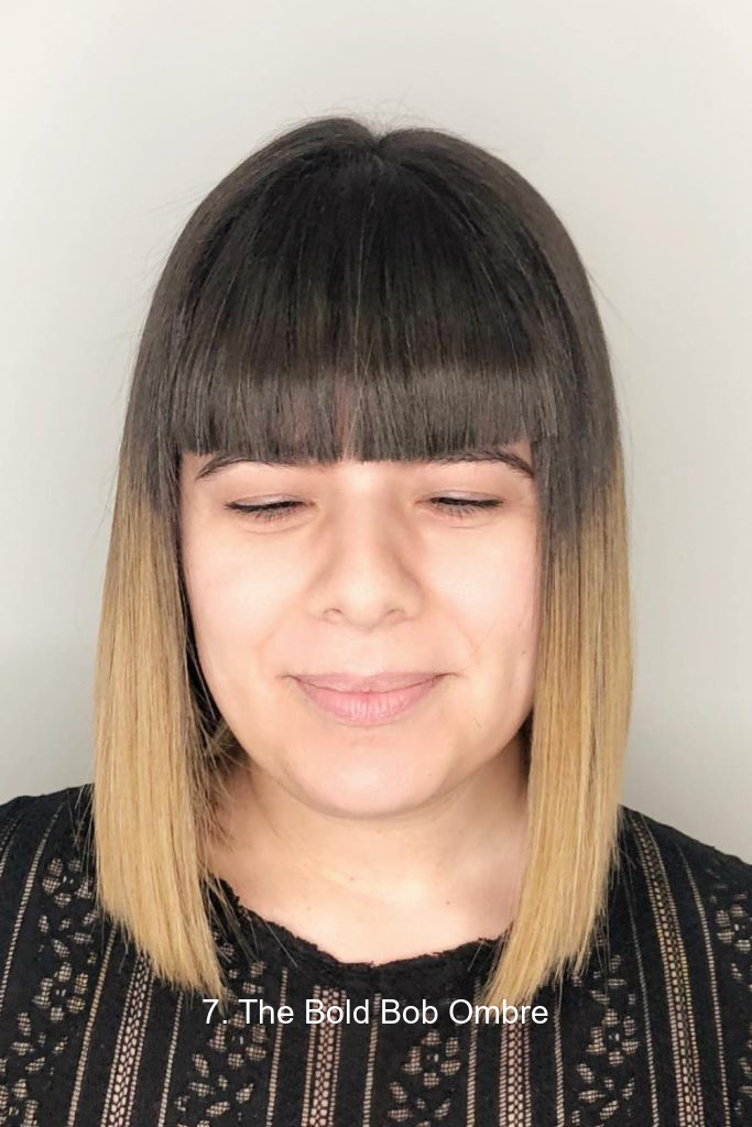 7. The Bold Bob Ombre