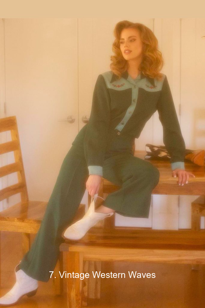 7. Vintage Western Waves