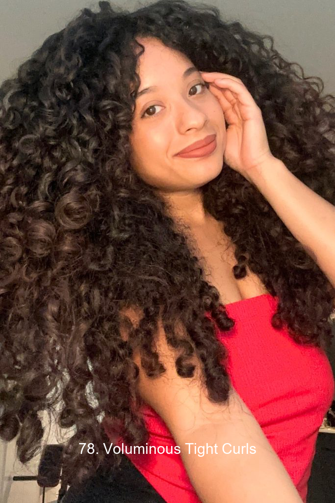 78. Voluminous Tight Curls