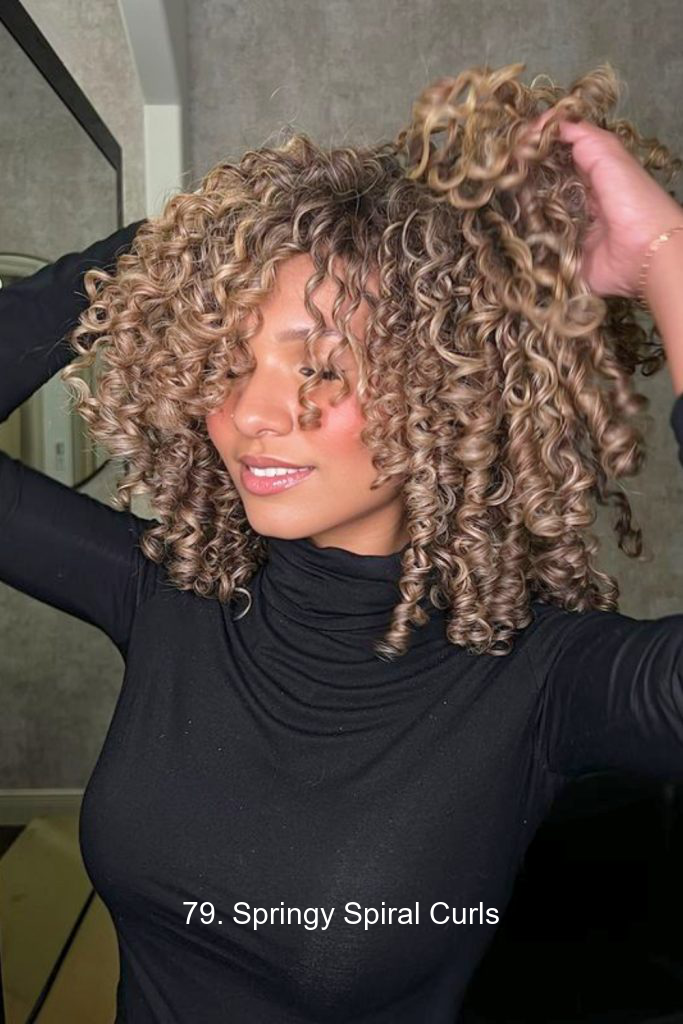 79. Springy Spiral Curls