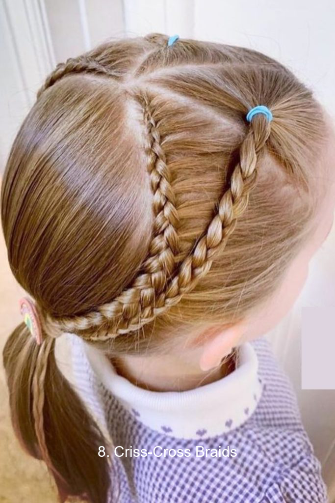 8. Criss-Cross Braids