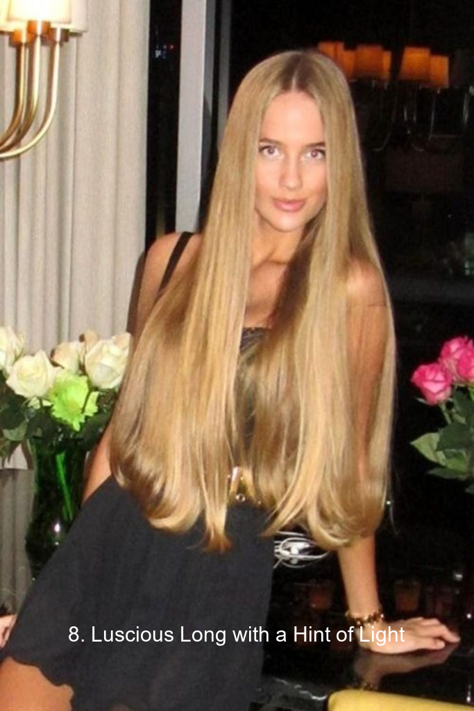 8. Luscious Long with a Hint of Light