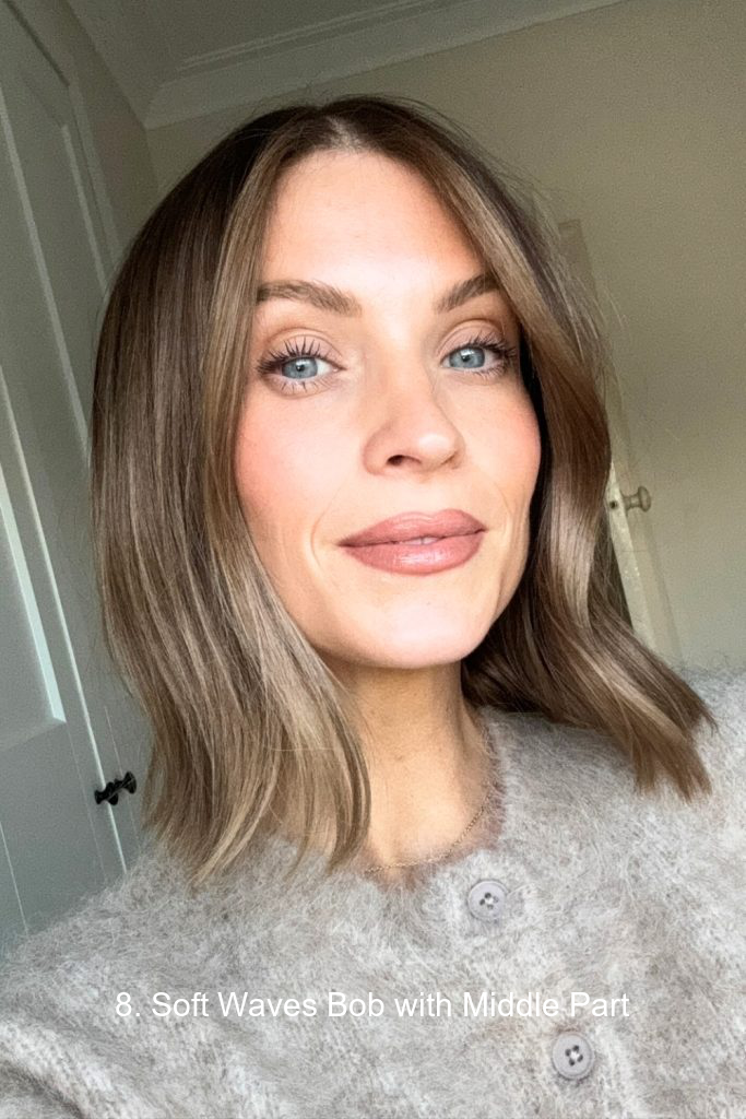 8. Soft Waves Bob with Middle Part