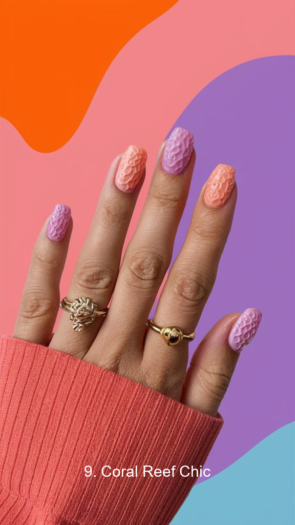 9. Coral Reef Chic