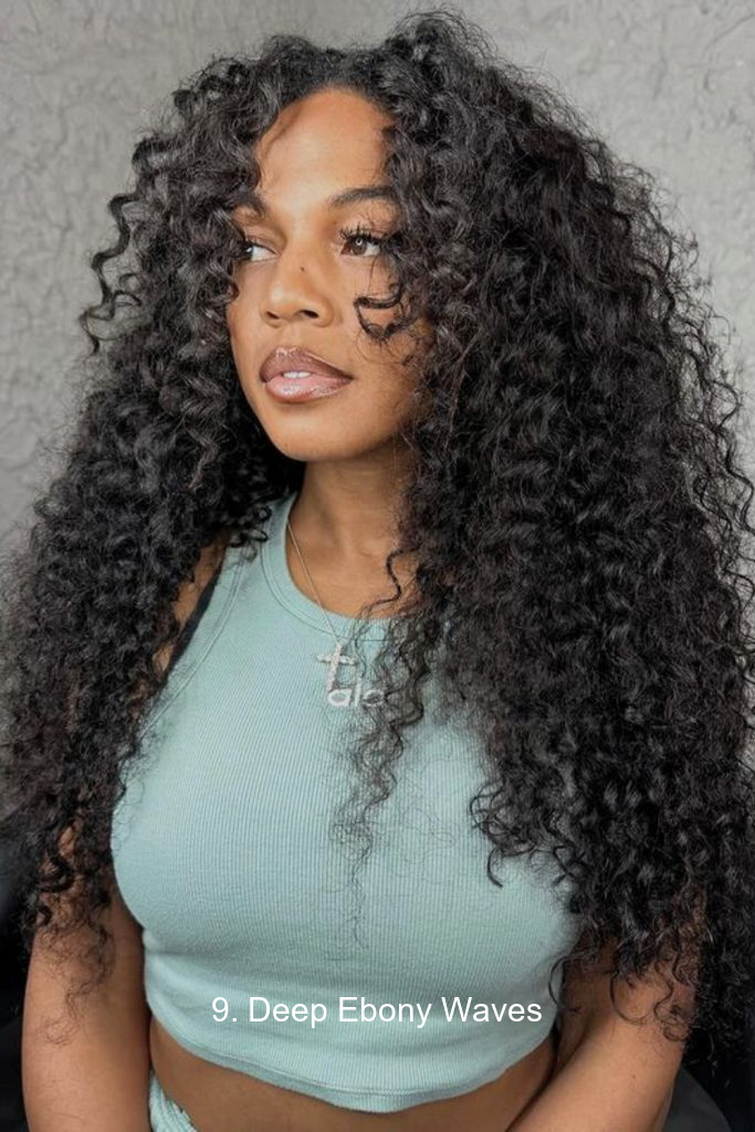 9. Deep Ebony Waves
