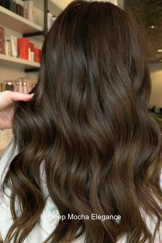 9. Deep Mocha Elegance