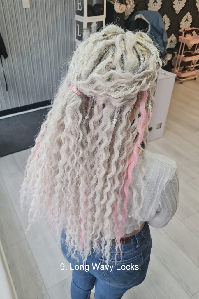 9. Long Wavy Locks