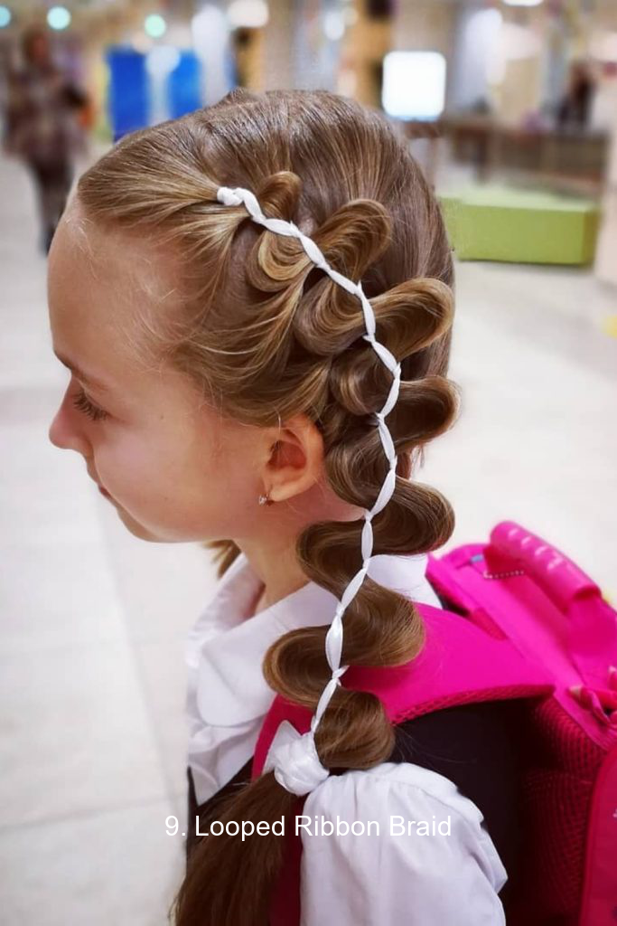 9. Looped Ribbon Braid