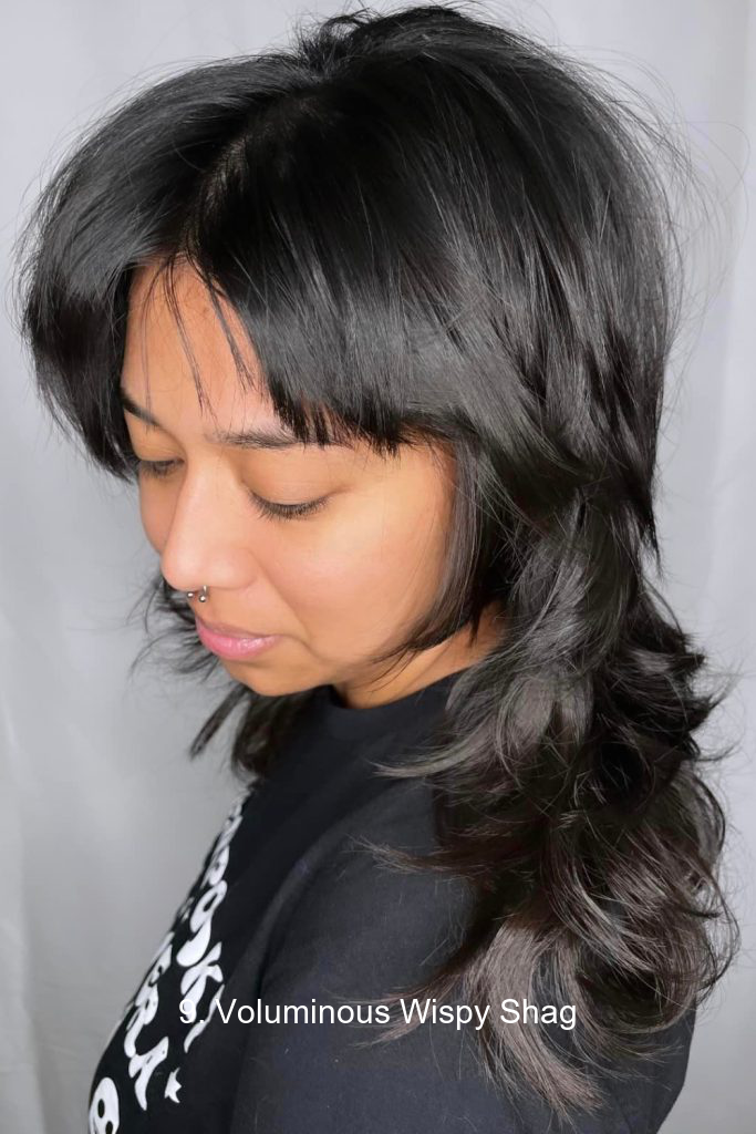 9. Voluminous Wispy Shag